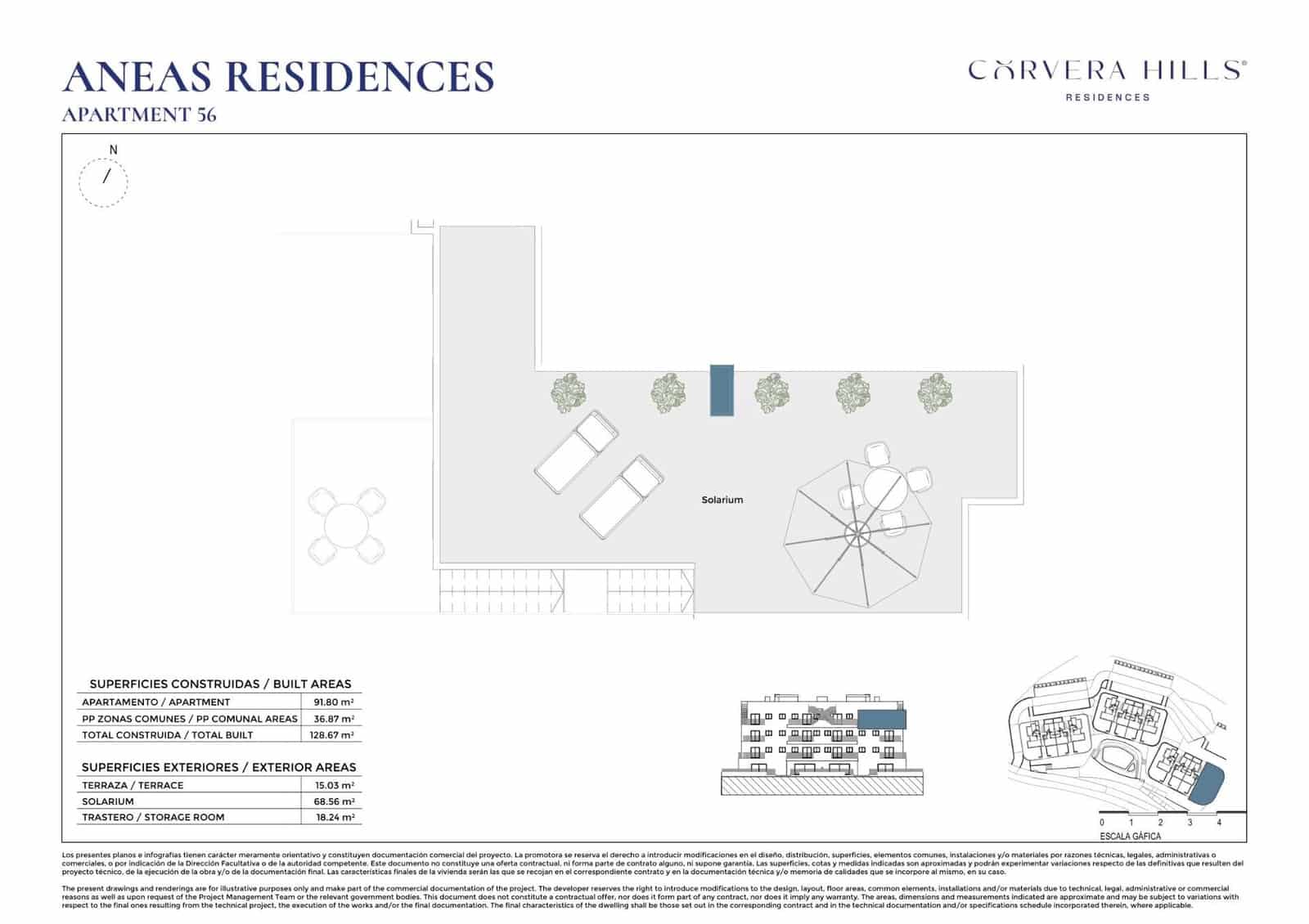 3 quarto Apartamento para venda em Corvera com piscina - 285 000 € (Ref: 9797395)