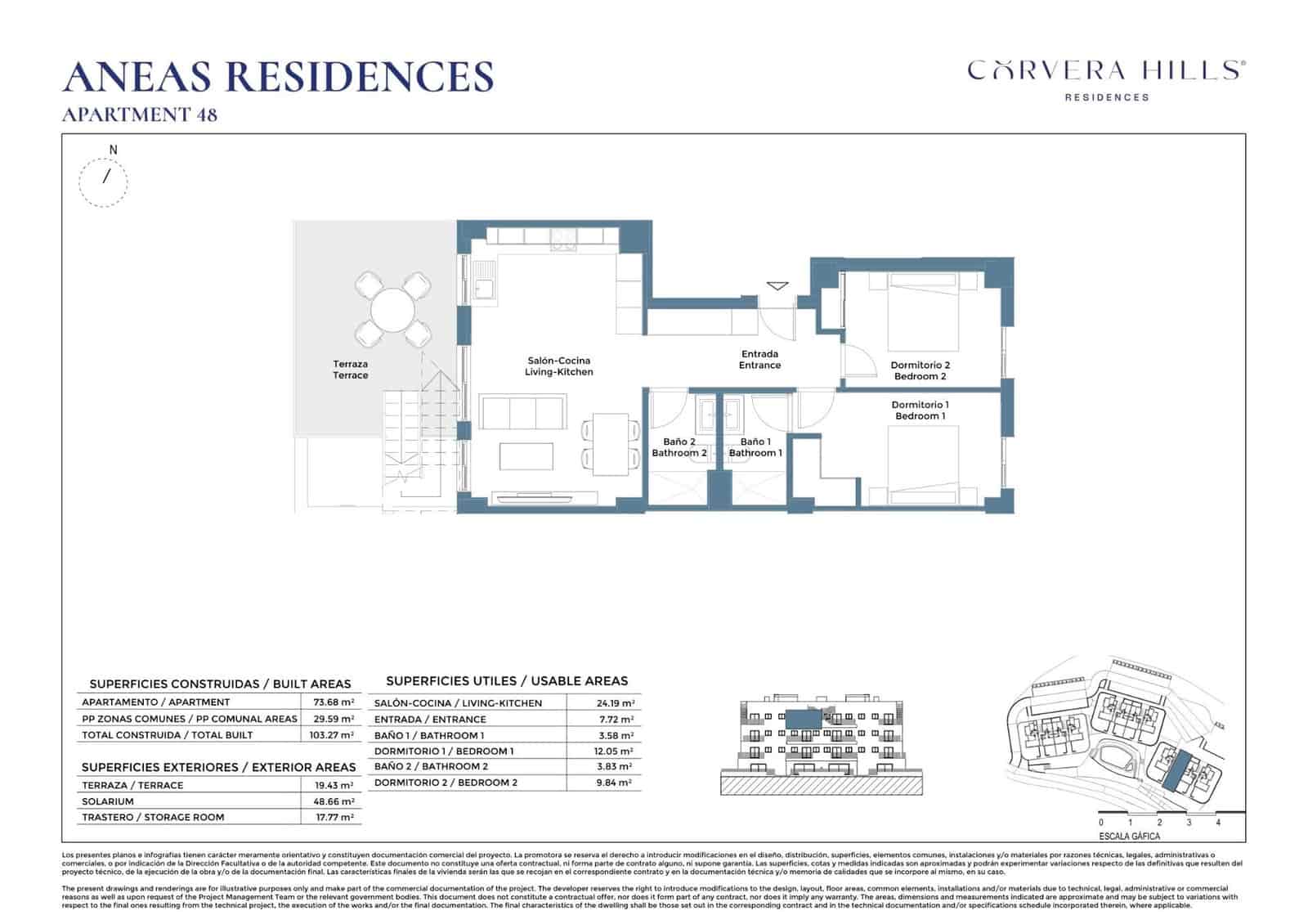 2 slaapkamer Appartement te koop in Corvera met zwembad - € 229.000 (Ref: 9797396)