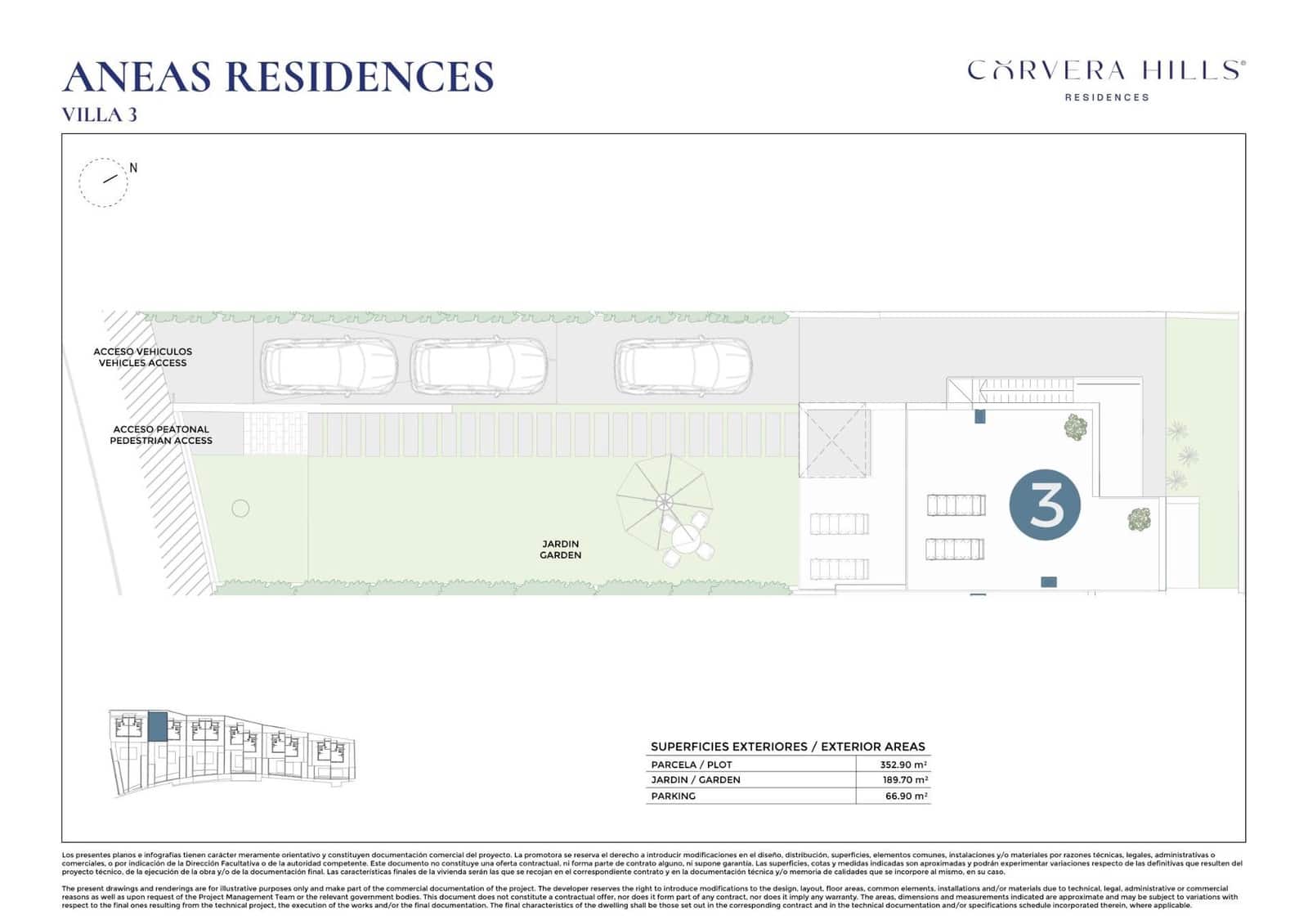 3 slaapkamer Villa te koop in Corvera met zwembad - € 369.000 (Ref: 9797397)