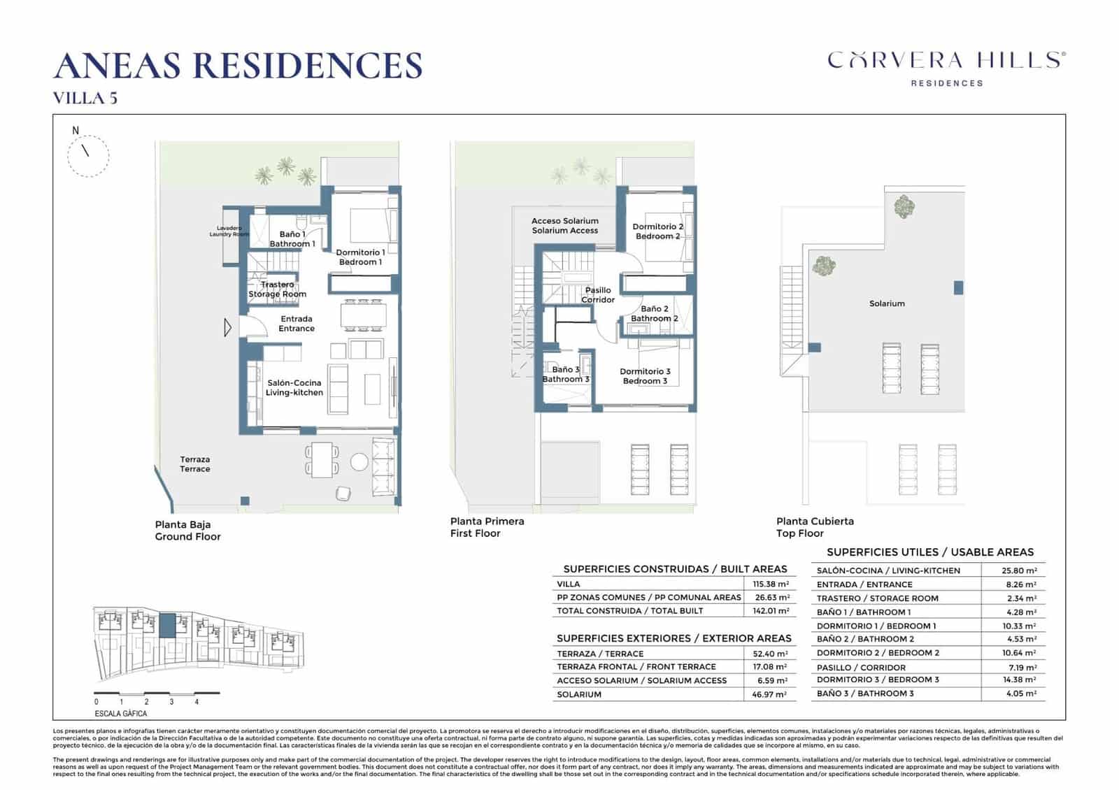 3 slaapkamer Villa te koop in Corvera met zwembad - € 369.000 (Ref: 9797397)