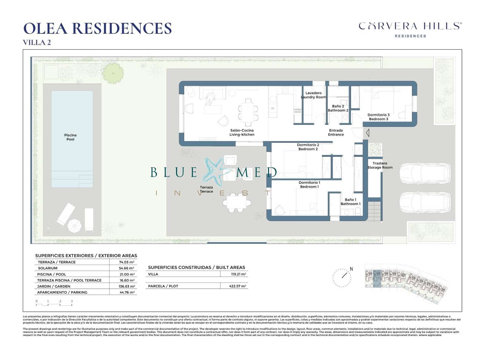 3 soverom Villa til salgs i Corvera med svømmebasseng - € 482 000 (Ref: 9797398)