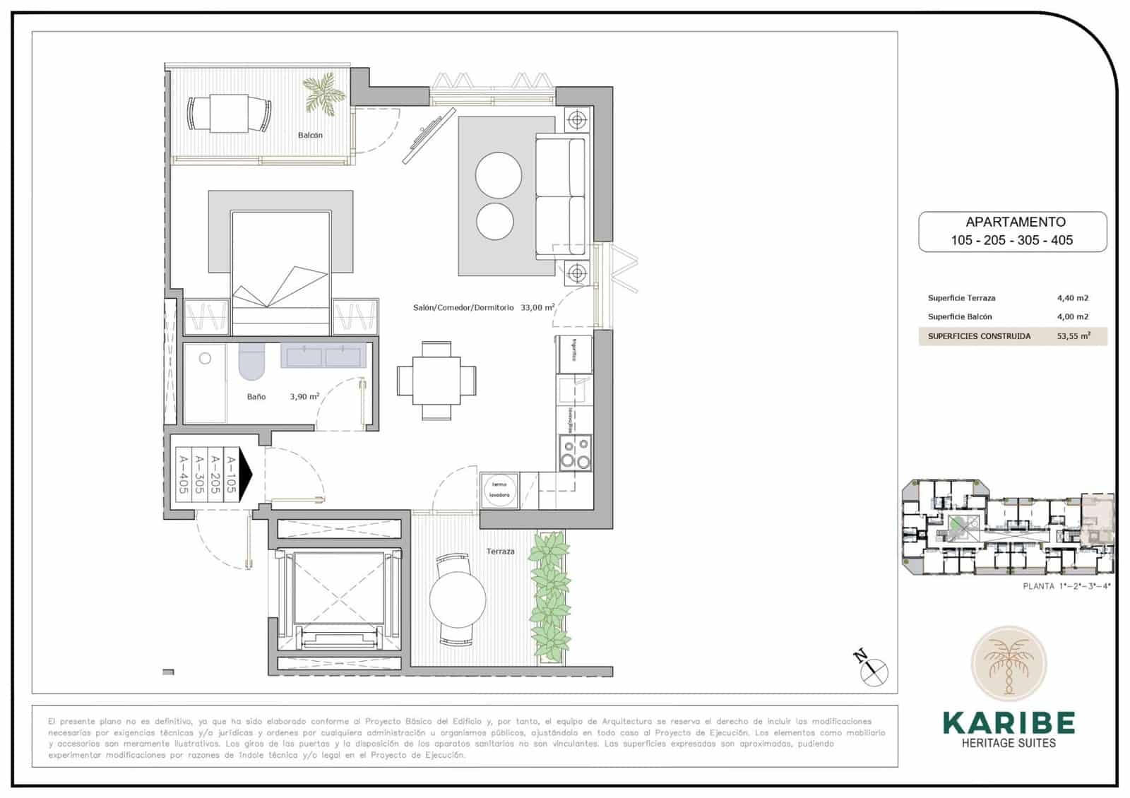 1 sypialnia Apartament na sprzedaż w Lo Pagan z basenem - 149 900 € (Ref: 9804287)