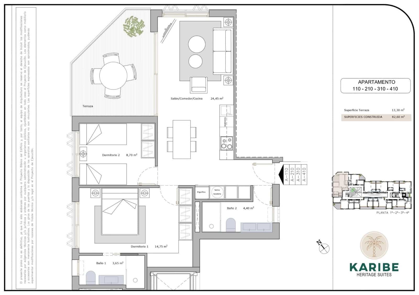 1 sypialnia Apartament na sprzedaż w Lo Pagan z basenem - 149 900 € (Ref: 9804287)
