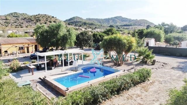 2 soveværelse Finca/Landehus til salg i Las Palas, Fuente Alamo de Murcia med swimmingpool garage - € 255.000 (Ref: 9855445)