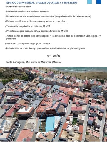 2 camera da letto Appartamento in vendita in Puerto de Mazarron, Mazarrón con garage - 125.900 € (Rif: 9867248)