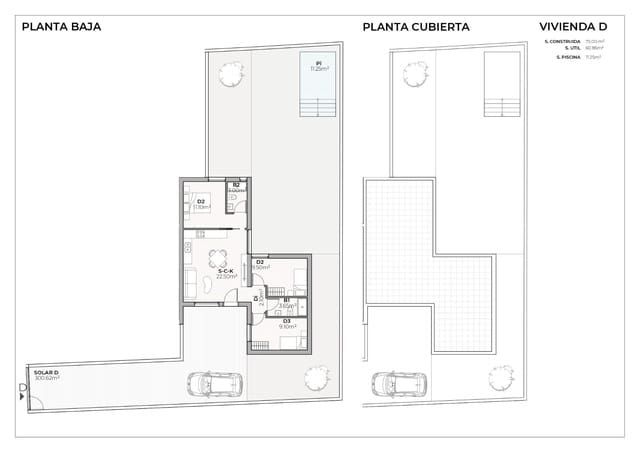 3 soverom Villa til salgs i Mazarrón med svømmebasseng - € 239 900 (Ref: 9881931)
