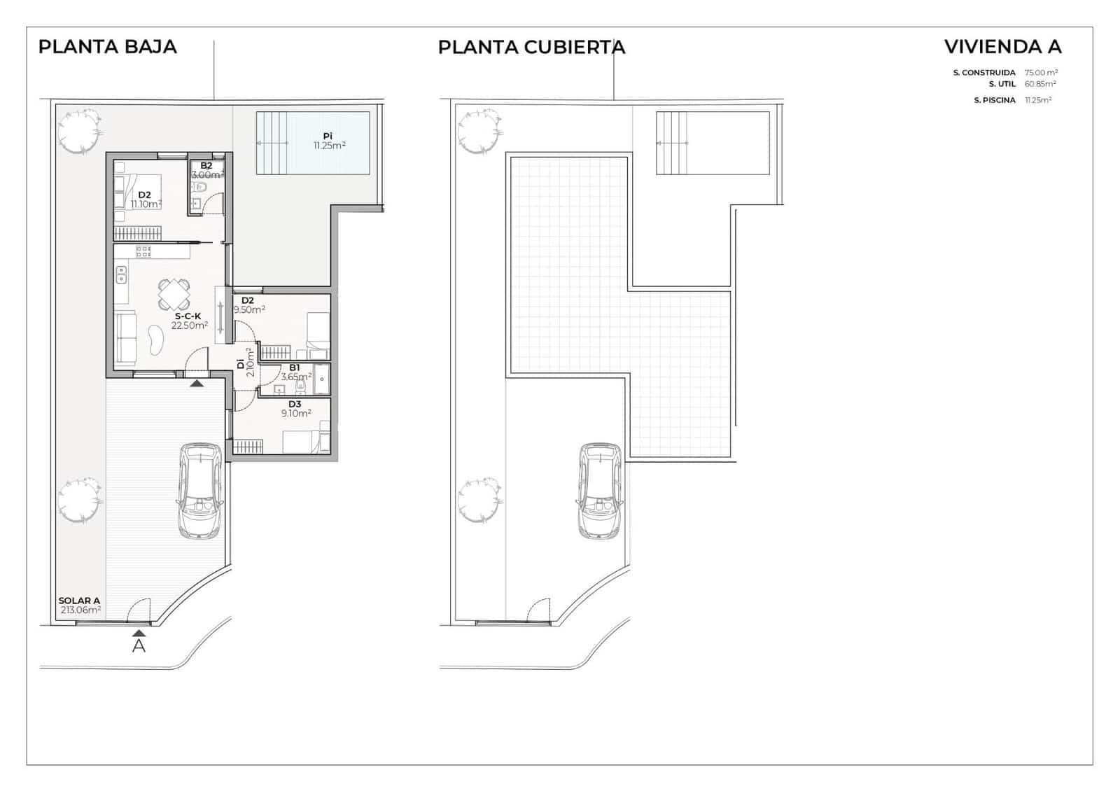 3 bedroom Villa for sale in Mazarron with pool - € 239,900 (Ref: 9881931)