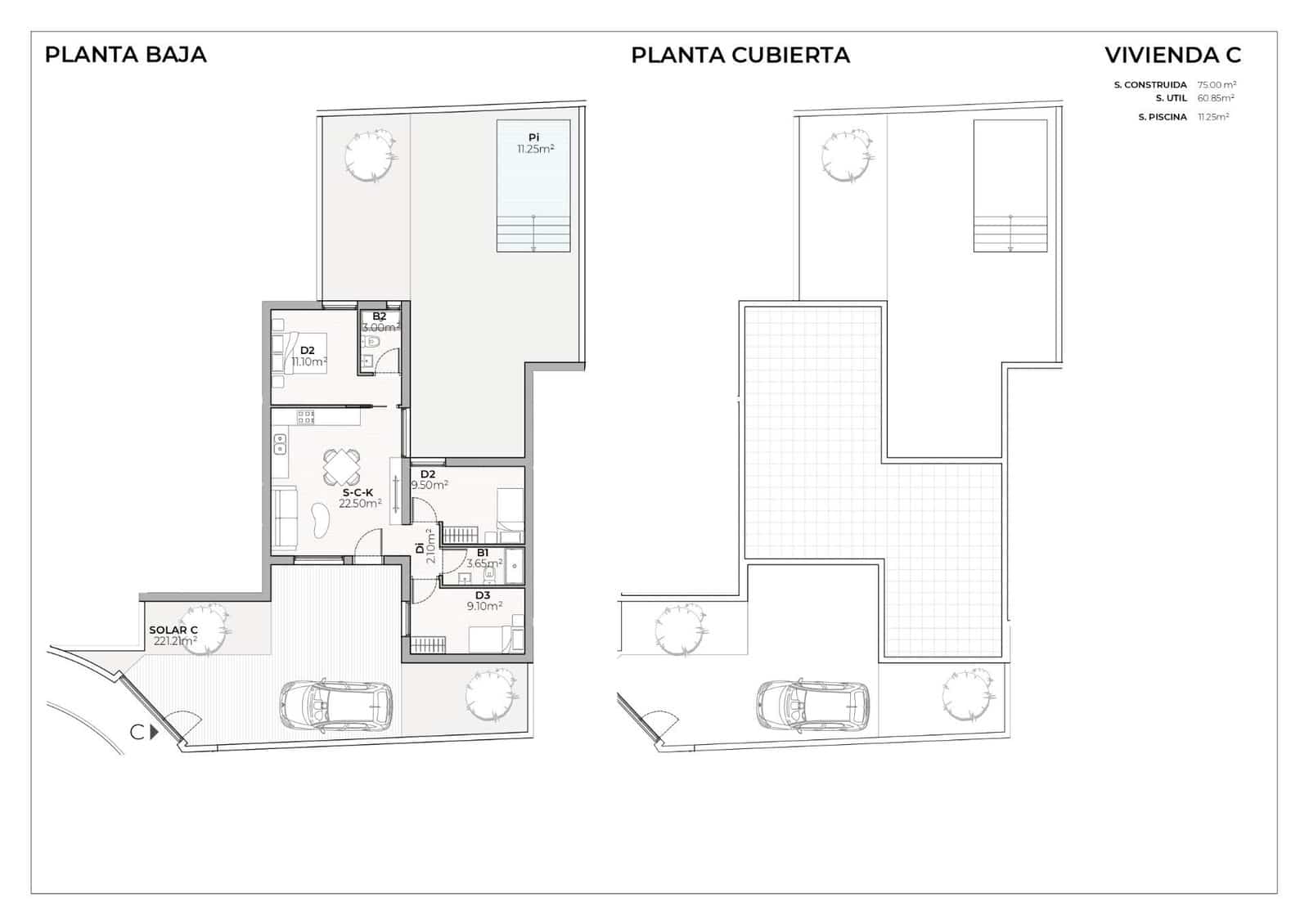 3 bedroom Villa for sale in Mazarron with pool - € 239,900 (Ref: 9881931)