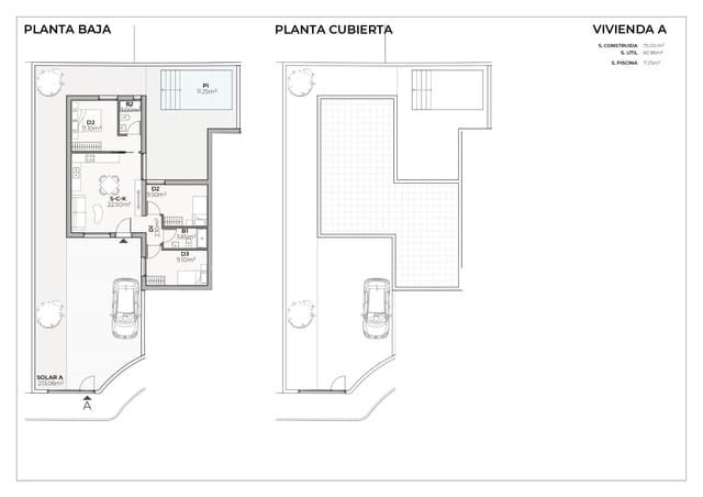 3 soverom Villa til salgs i Mazarrón med svømmebasseng - € 239 900 (Ref: 9881931)