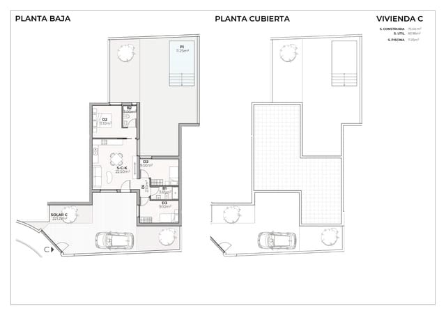 3 soverom Villa til salgs i Mazarrón med svømmebasseng - € 239 900 (Ref: 9881931)