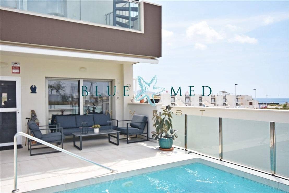 3 soveværelse Lejlighed til salg i Puerto de Mazarron med swimmingpool garage - € 389.000 (Ref: 9890370)
