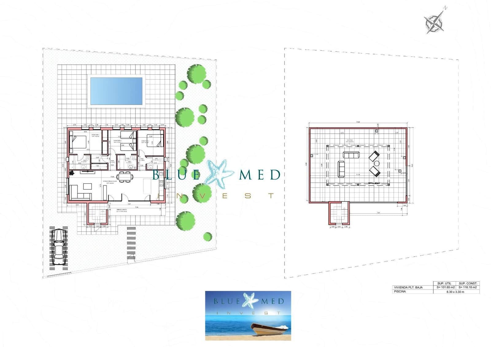 3 quarto Moradia para venda em Purias com piscina - 349 000 € (Ref: 9949774)