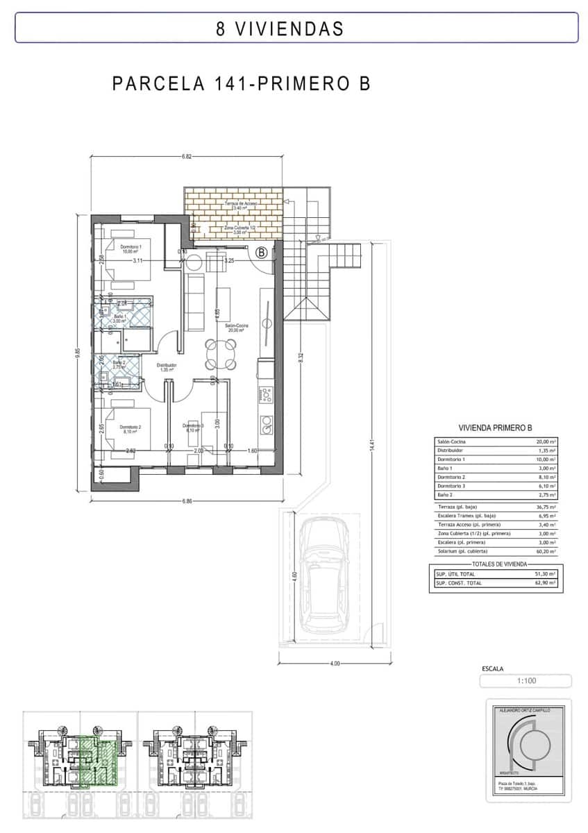 3 soveværelse Penthouse til salg i Alamillo - € 299.900 (Ref: 9994236)