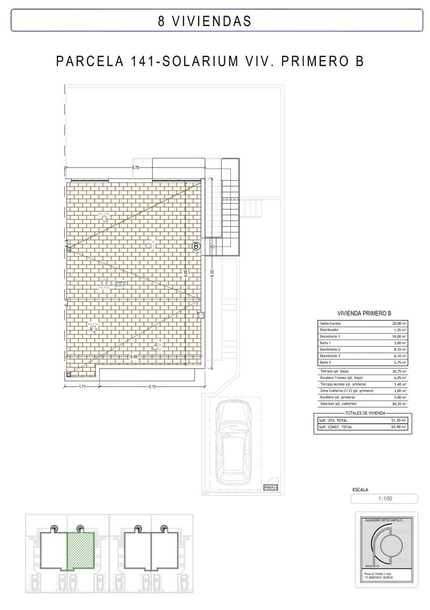 3 soveværelse Penthouse til salg i Alamillo - € 299.900 (Ref: 9994236)