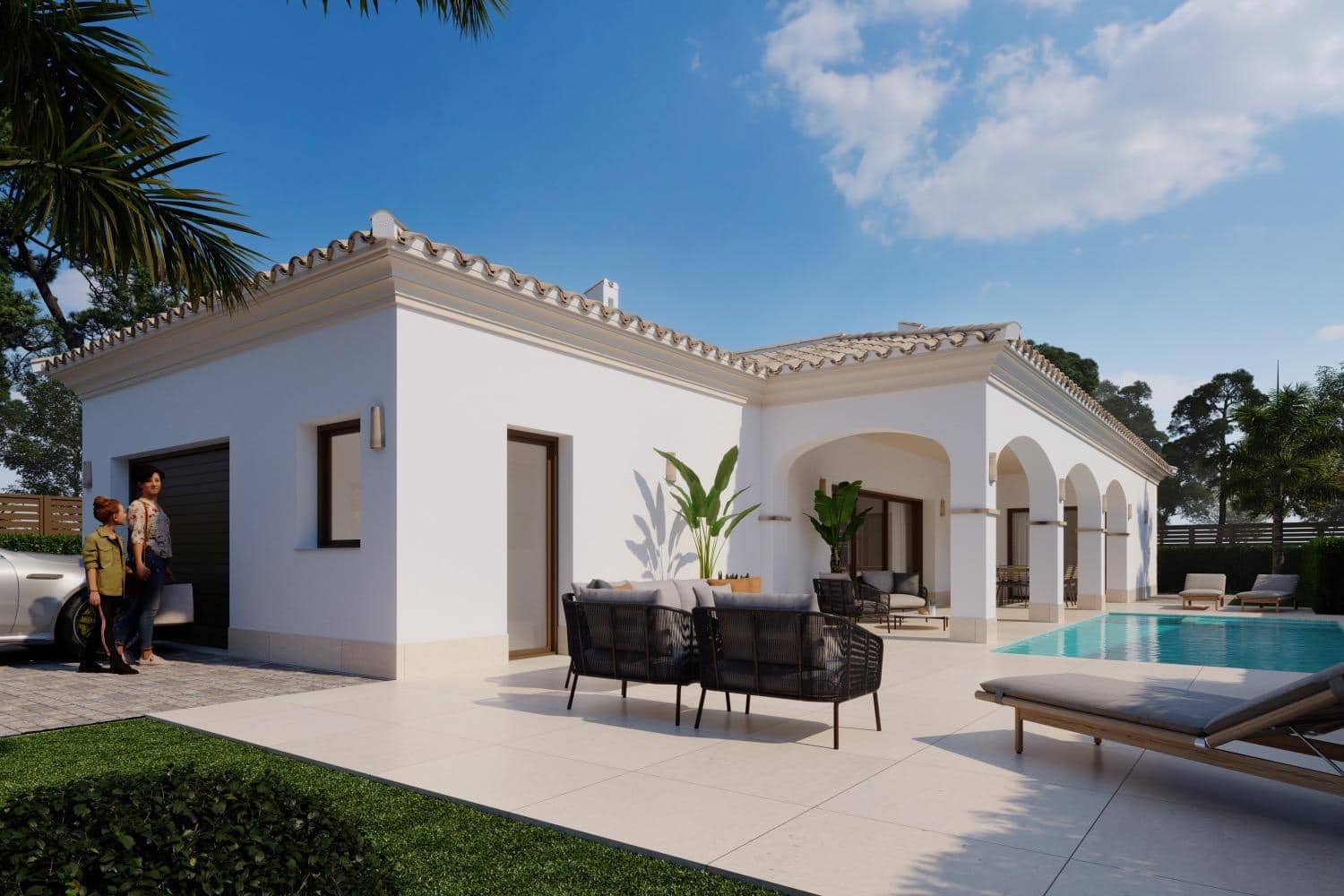 3 soveværelse Villa til salg i Lo Pagan med swimmingpool garage - € 809.950 (Ref: 9999813)