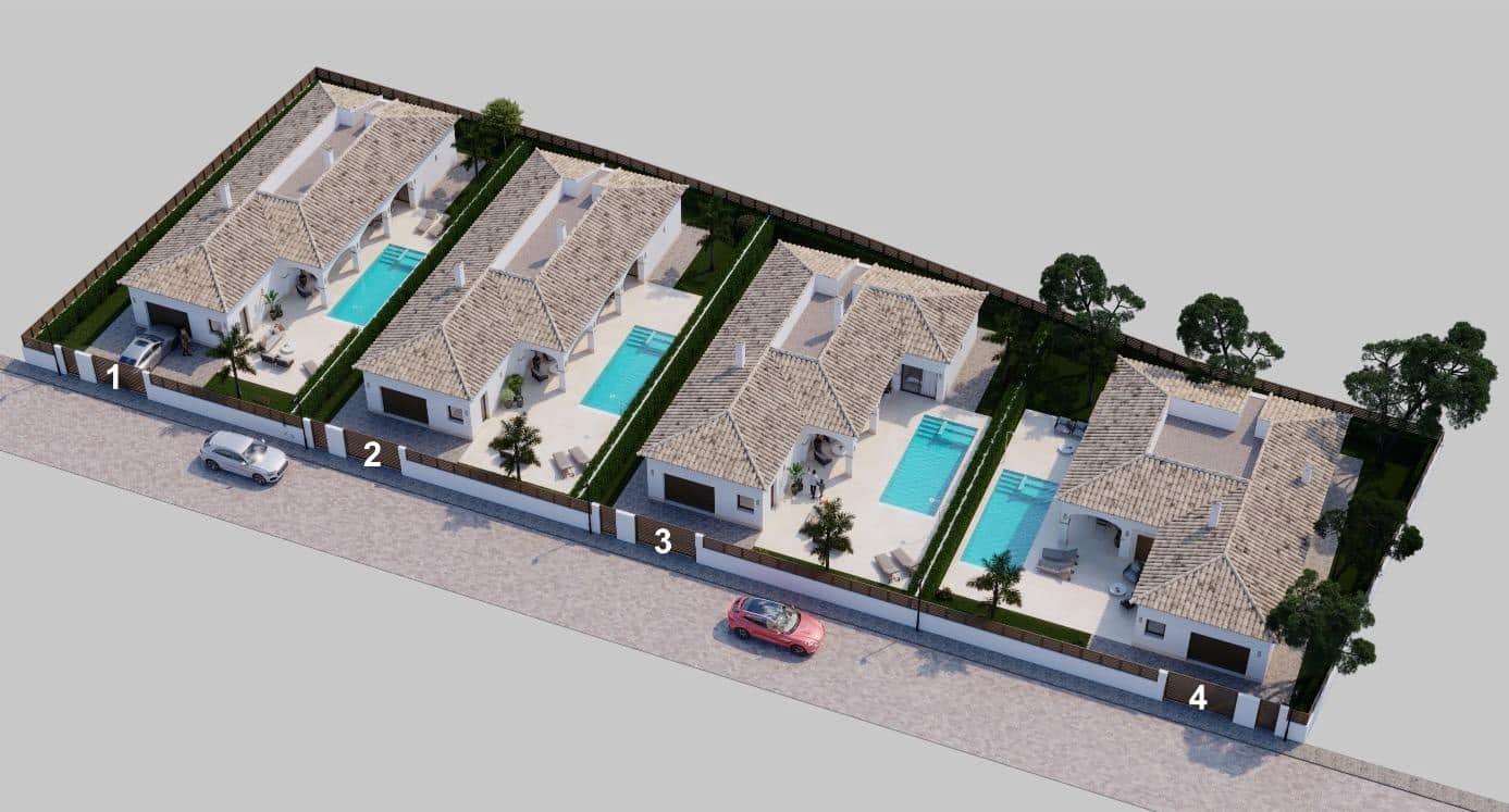 3 soveværelse Villa til salg i Lo Pagan med swimmingpool garage - € 809.950 (Ref: 9999813)