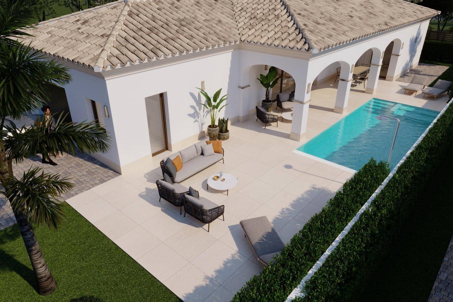 3 soveværelse Villa til salg i Lo Pagan med swimmingpool garage - € 809.950 (Ref: 9999813)