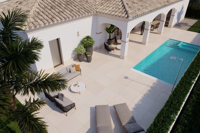 3 soveværelse Villa til salg i Lo Pagan, San Pedro del Pinatar med swimmingpool garage - € 809.950 (Ref: 9999813)
