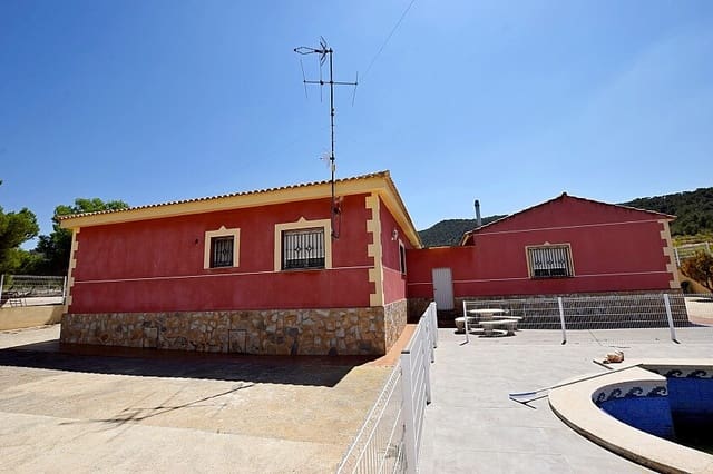 4 sovrum Villa till salu i Cañada de la Lena, Abanilla med pool garage - 260 000 € (Ref: 8479893)