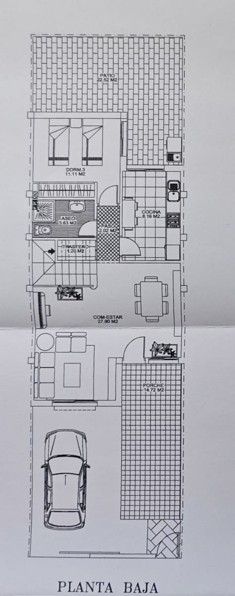 3 sypialnia Dom na sprzedaż w Torre de la Horadada z basenem garażem - 292 900 € (Ref: 8657094)