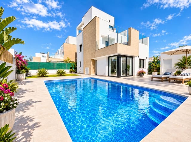 3 sypialnia Willa na sprzedaż w El Raso, Guardamar del Segura z basenem garażem - 580 000 € (Ref: 9113028)