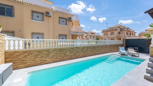 3 chambre Villa/Maison Semi-Mitoyenne à vendre à Doña Pepa, Rojales avec piscine - 279 000 € (Ref: 10025996)