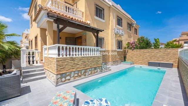 3 chambre Villa/Maison Semi-Mitoyenne à vendre à Doña Pepa, Rojales avec piscine - 279 000 € (Ref: 10025996)