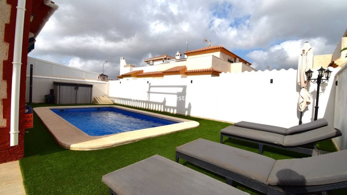 2 chambre Villa/Maison Semi-Mitoyenne à vendre à Playa Flamenca avec piscine - 275 000 € (Ref: 10026488)