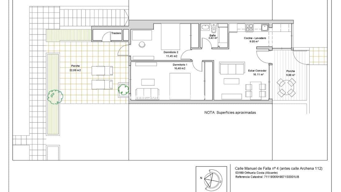 2 slaapkamer Appartement te koop in Villamartin - € 199.000 (Ref: 10135103)