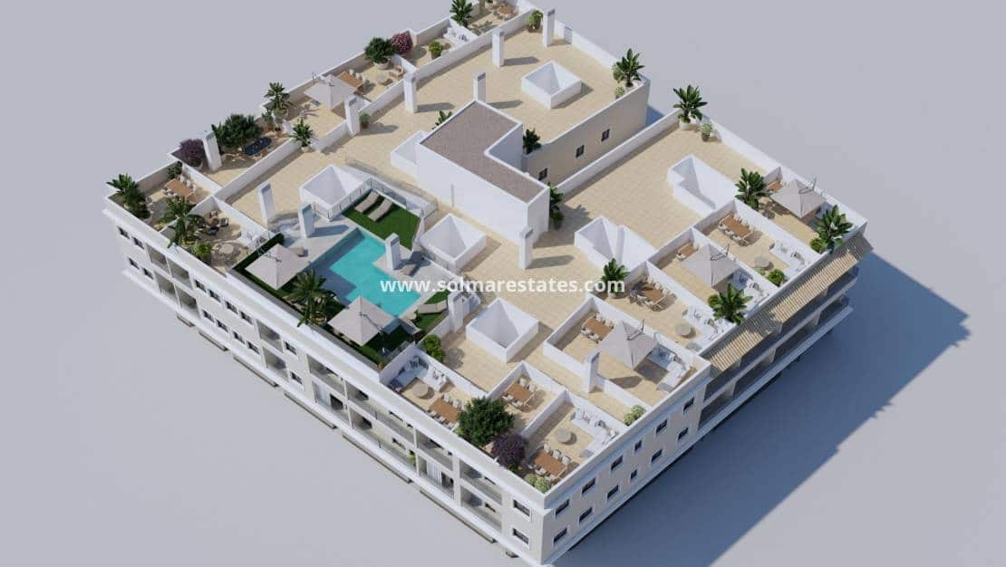 2 bedroom Apartment for sale in Algorfa with pool - € 164,425 (Ref: 8826198)