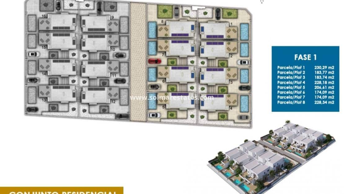 3 soveværelse Villa til salg i Vistabella med swimmingpool - € 389.000 (Ref: 8826208)