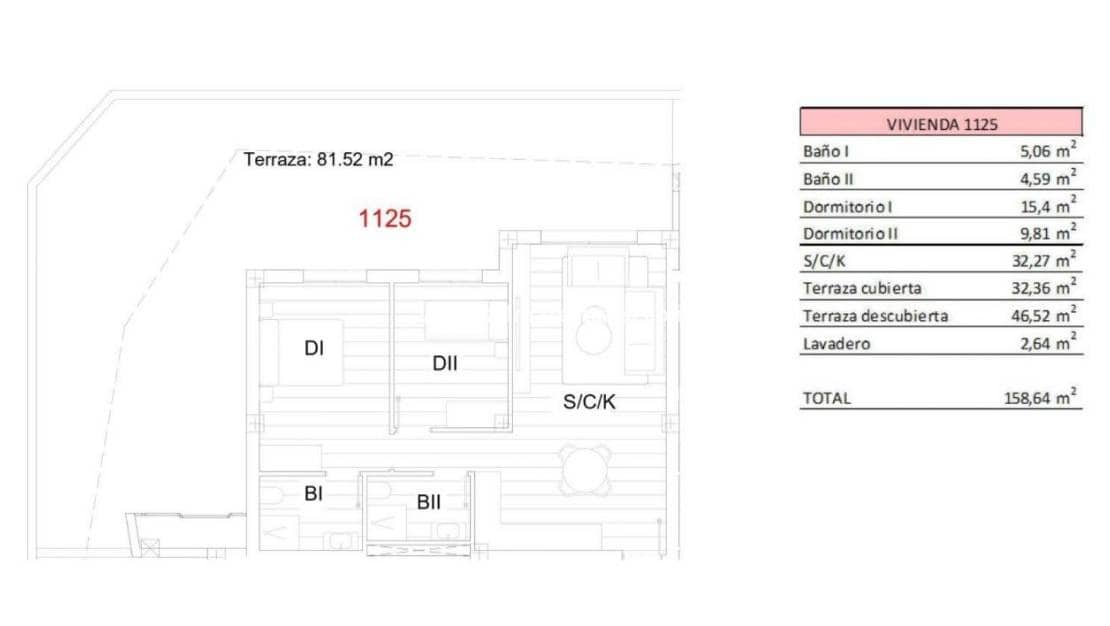 2 slaapkamer Appartement te koop in San Miguel de Salinas met zwembad - € 229.900 (Ref: 8826229)