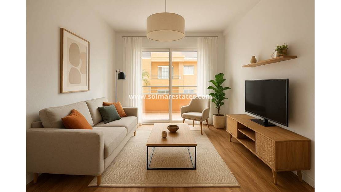 2 Zimmer Apartment zu verkaufen in San Miguel de Salinas mit Pool - 165.000 € (Ref: 9237741)