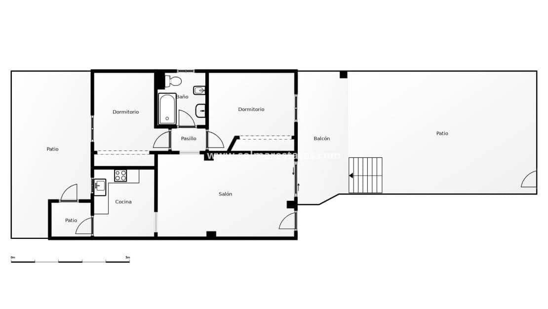2 slaapkamer Appartement te koop in Cabo Roig met zwembad - € 140.000 (Ref: 9421497)