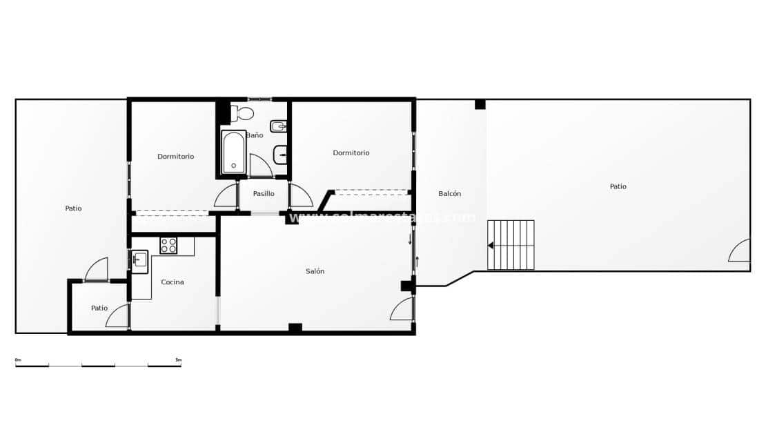 2 bedroom Apartment for sale in Cabo Roig with pool - € 135,000 (Ref: 9421497)