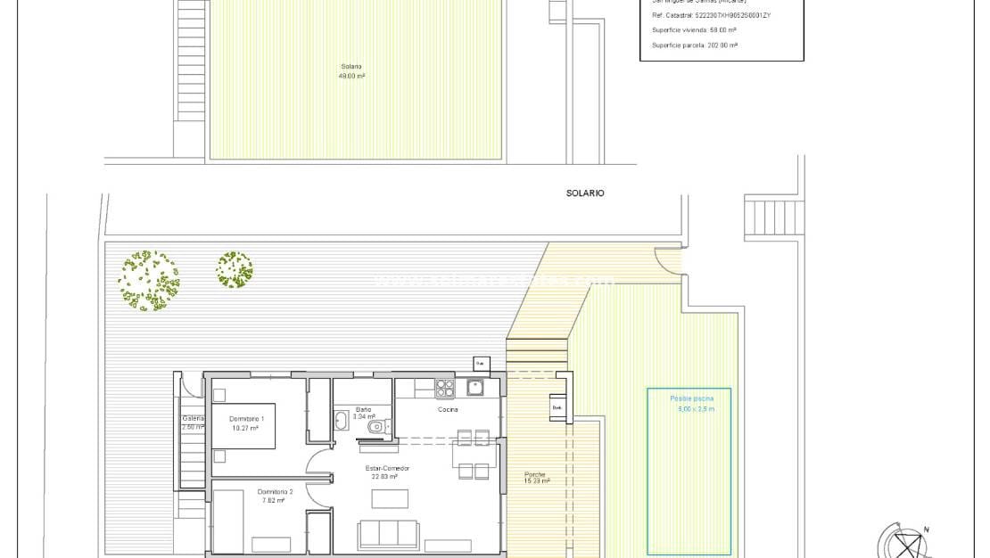 2 slaapkamer Bungalow te koop in Villamartin - € 199.000 (Ref: 9434655)