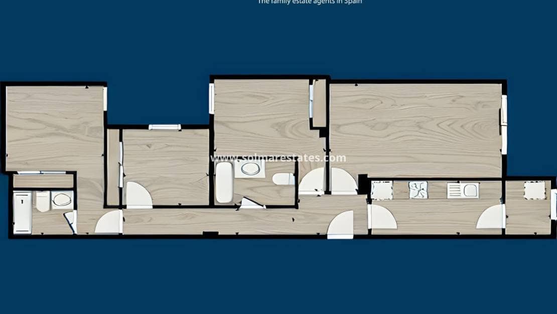 3 bedroom Apartment for sale in Almoradi - € 117,000 (Ref: 9438598)