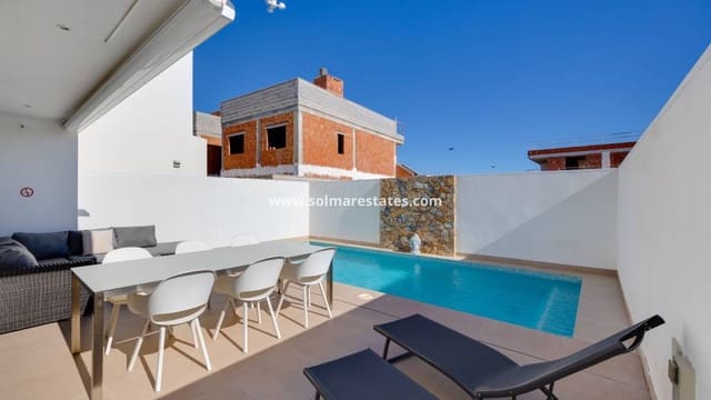 3 makuuhuone Huvila myytävänä paikassa Santiago de la Ribera, San Javier mukana uima-altaan - 369 000 € (Ref: 9713454)
