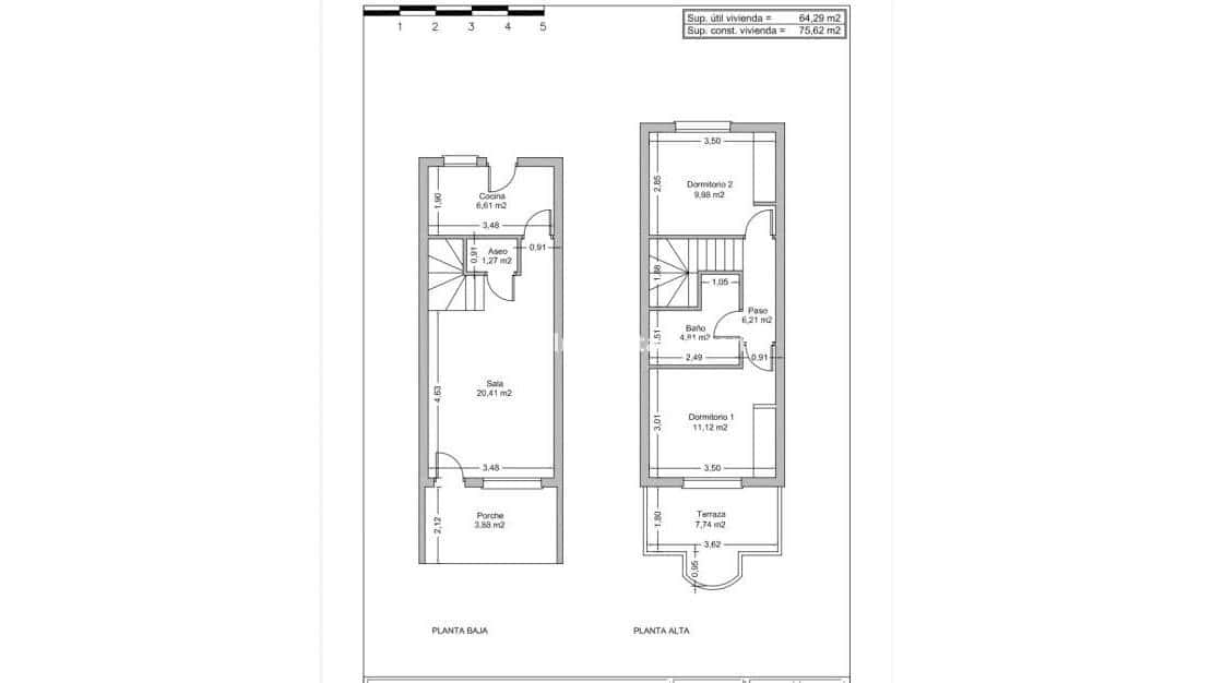 2 quarto Casa em Banda para venda em Dona Pepa com piscina - 185 000 € (Ref: 9776907)