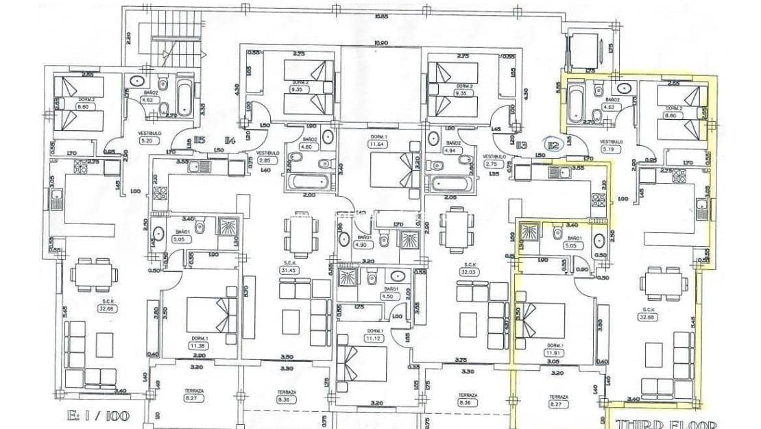 2 quarto Apartamento para venda em Villamartin com piscina - 229 900 € (Ref: 9804825)