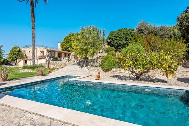 6 soveværelse Finca/Landehus til salg i Son Carrio, Sant Llorenç des Cardassar med swimmingpool - € 3.950.000 (Ref: 9576239)