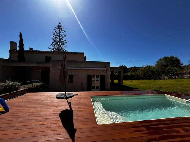 4 slaapkamer Finca/Landhuis te huur in Sant Llorenç des Cardassar met zwembad garage - € 3.000 (Ref: 9906812)