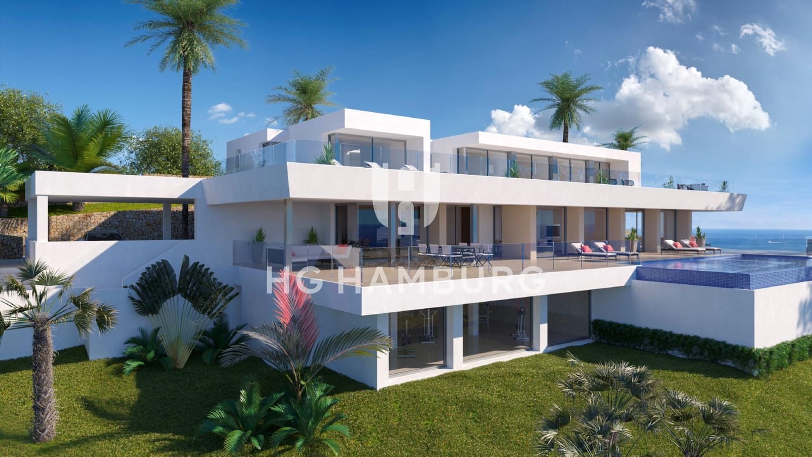 6 sypialnia Willa na sprzedaż w Cumbre del Sol z basenem garażem - 4 236 000 € (Ref: 10009531)