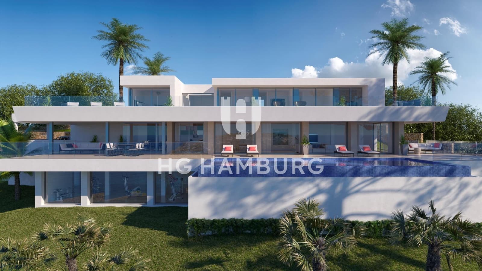 6 sypialnia Willa na sprzedaż w Cumbre del Sol z basenem garażem - 4 236 000 € (Ref: 10009531)