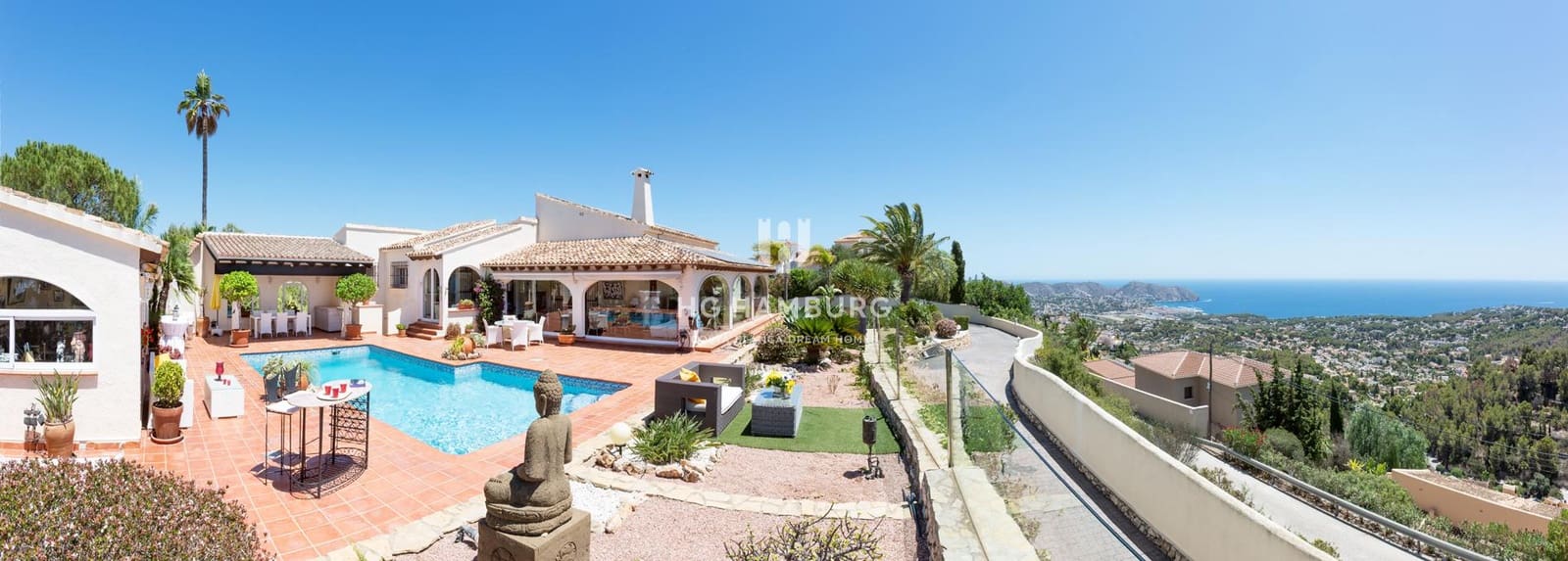 4 bedroom Villa for sale in Teulada-Moraira with pool garage - € 2,495,000 (Ref: 9579988)