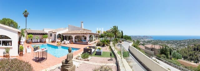 4 chambre Villa/Maison à vendre à Teulada-Moraira avec piscine garage - 2 495 000 € (Ref: 9579988)