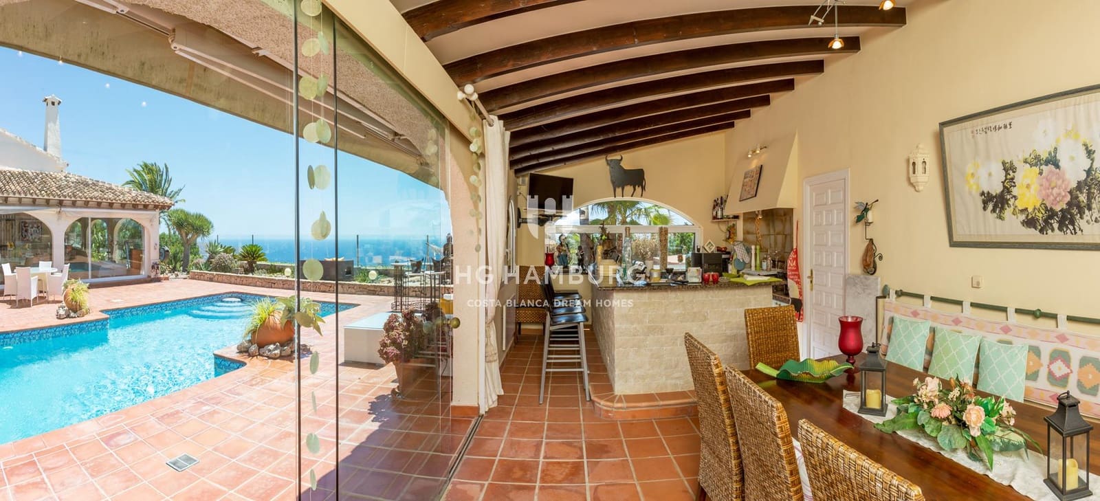 4 bedroom Villa for sale in Teulada-Moraira with pool garage - € 2,495,000 (Ref: 9579988)