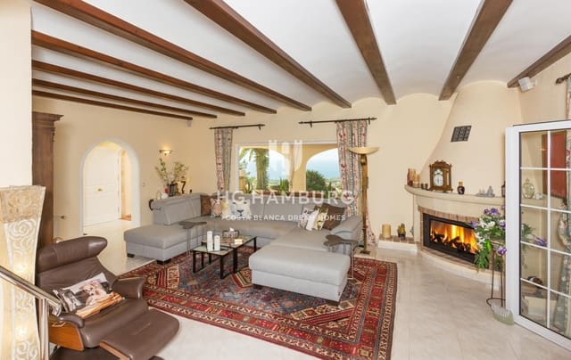 4 chambre Villa/Maison à vendre à Teulada-Moraira avec piscine garage - 2 495 000 € (Ref: 9579988)