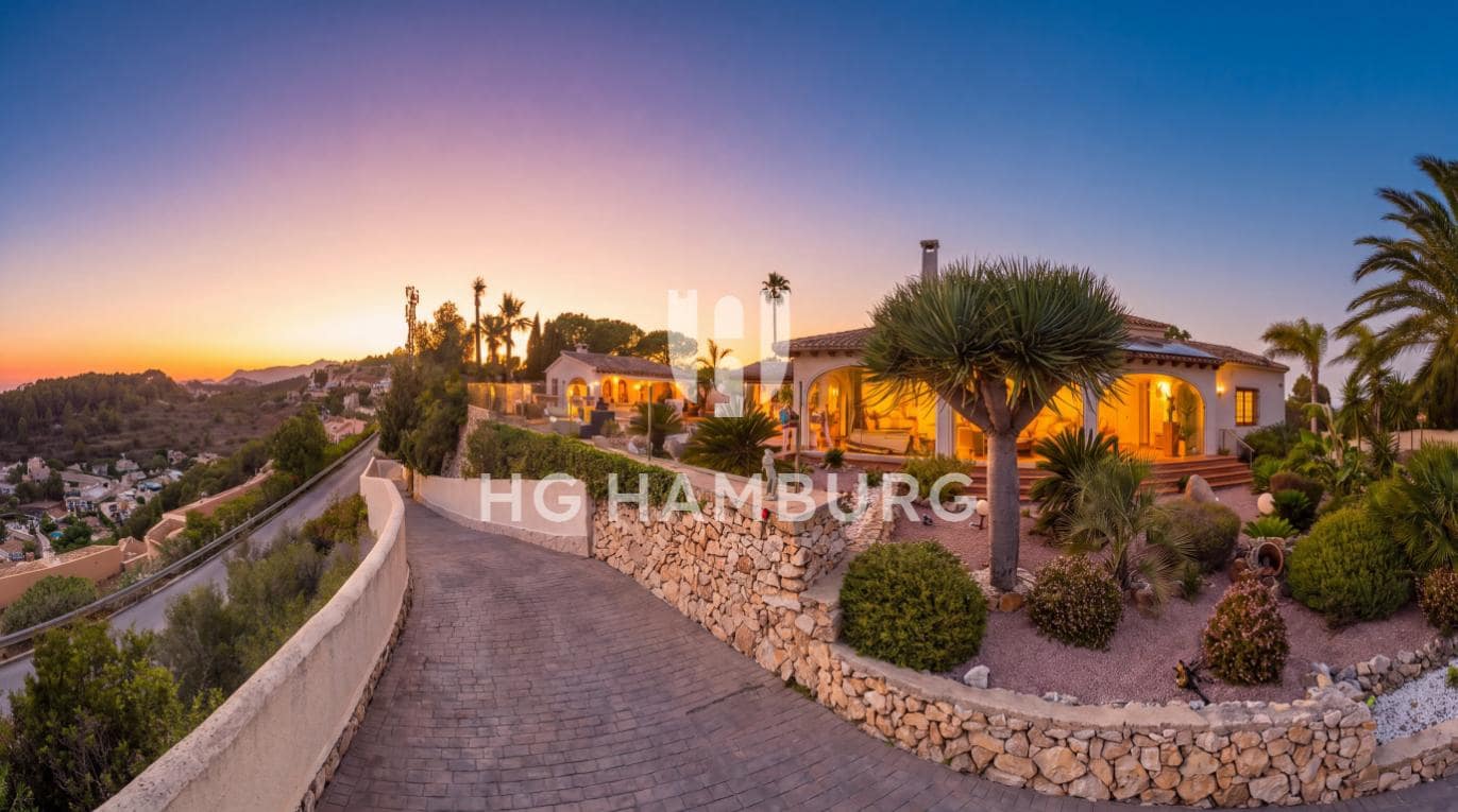 4 sypialnia Willa na sprzedaż w Teulada-Moraira z basenem garażem - 2 495 000 € (Ref: 9579988)