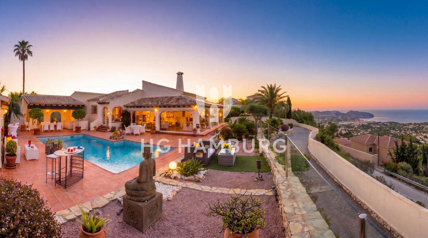 4 sypialnia Willa na sprzedaż w Teulada-Moraira z basenem garażem - 2 495 000 € (Ref: 9579988)